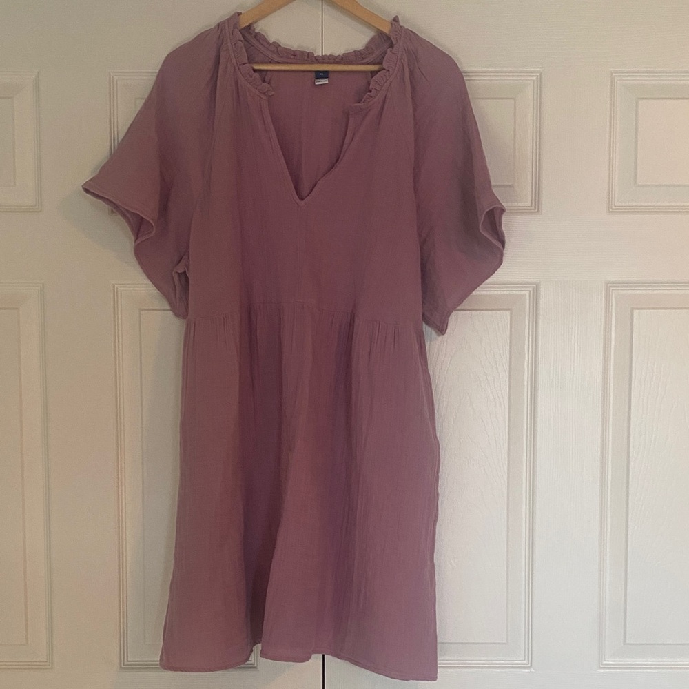 Old Navy Dusty Pink Mini Dress